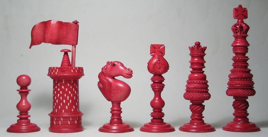 English Antique Chess Sets