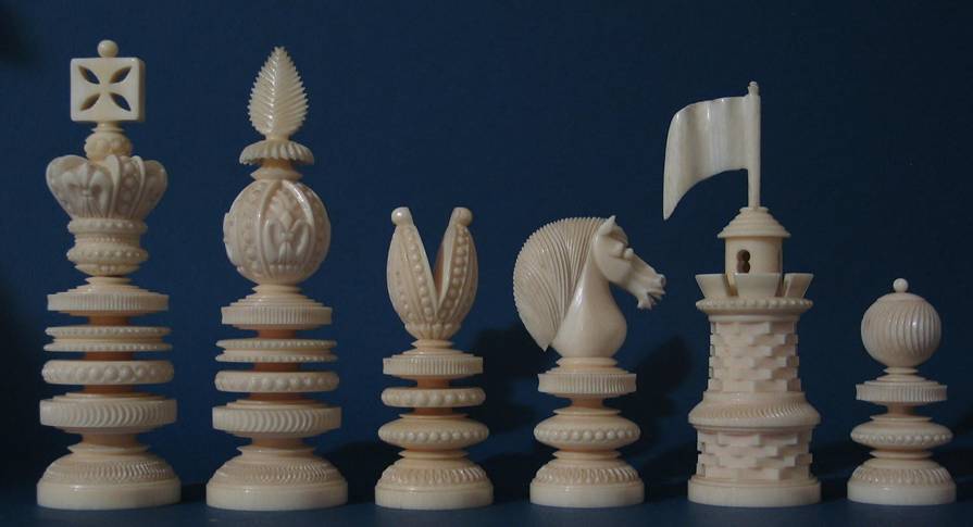 English Antique Chess Sets