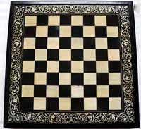 Fine Augsburg Chessboard with fitted interior for pieces