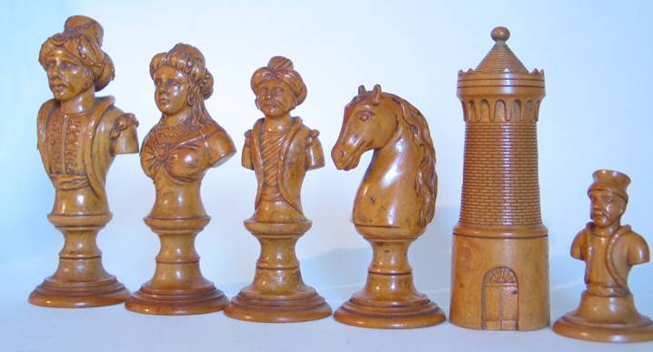 Antique Chess Set