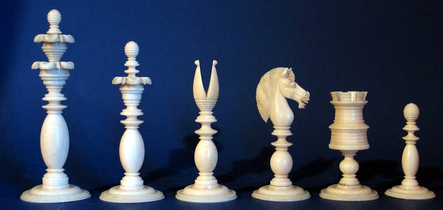 English Antique Chess Sets