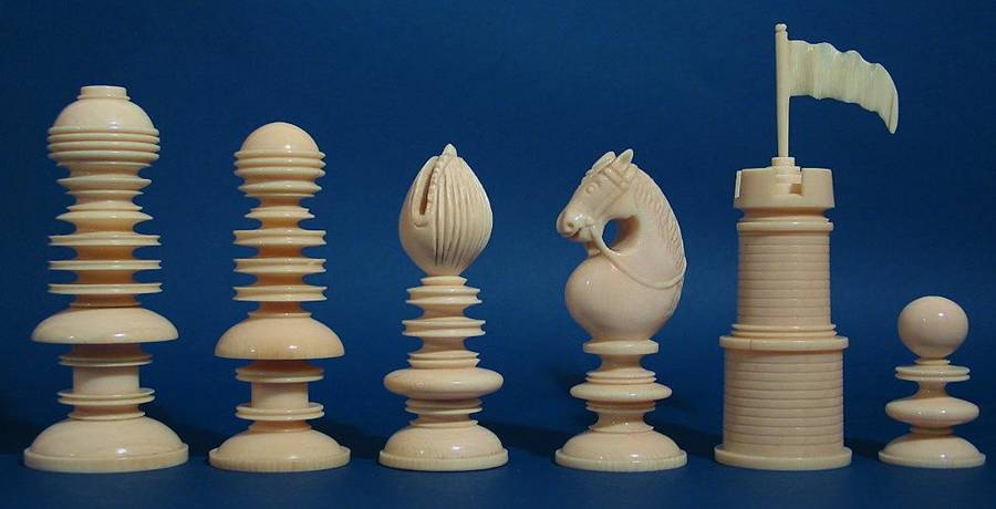 English Antique Chess Sets