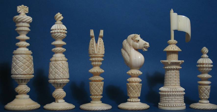 English Antique Chess Sets