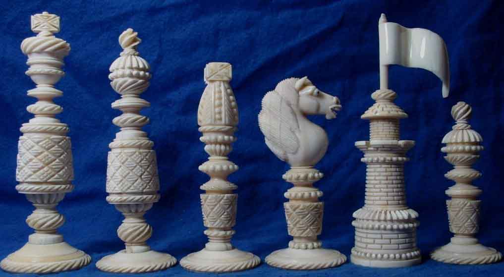 Antique Chess Set