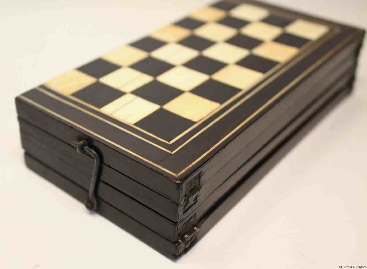 Antique Chessboard Set