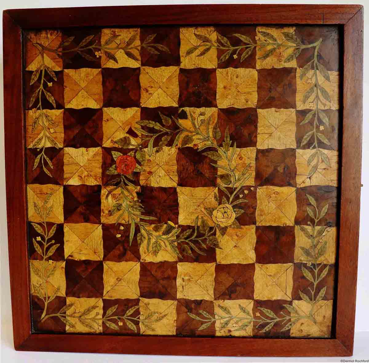 Antique Italin Chess Board