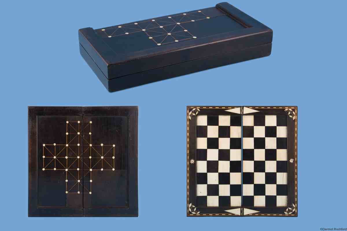 Antique Chess Board