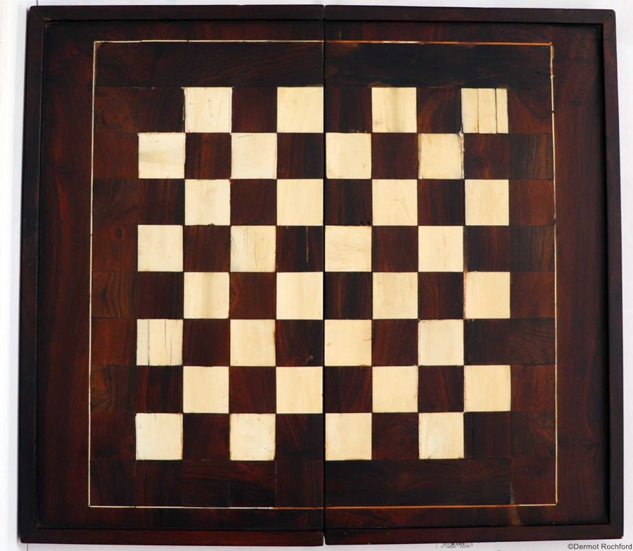 Antique Italin Chess Board