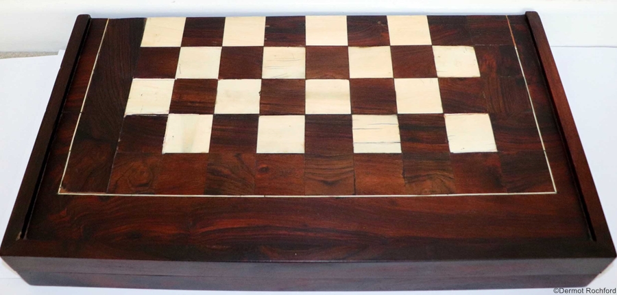 Antique Italin Chess Board