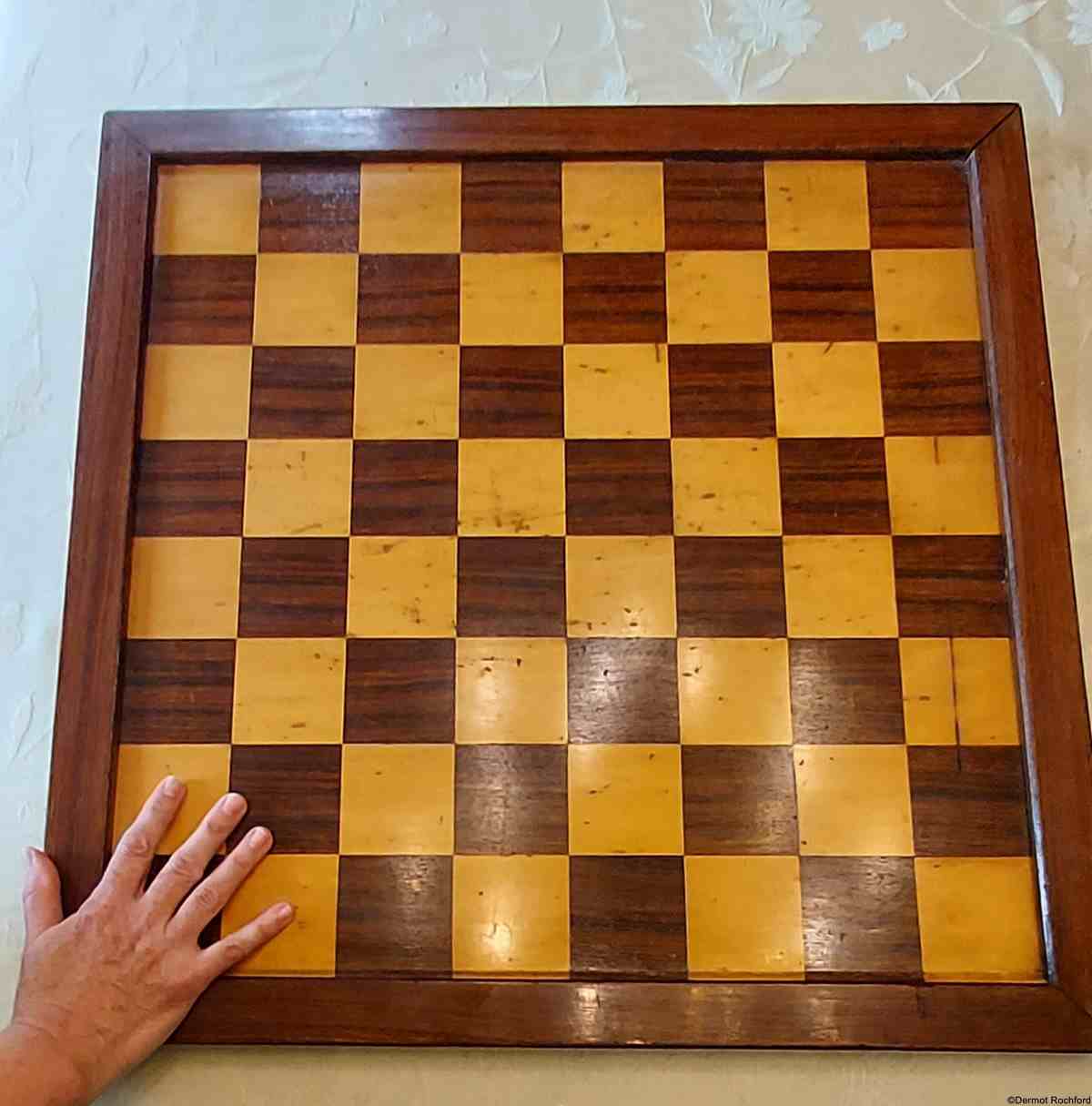 Antique Jaques Chessboard