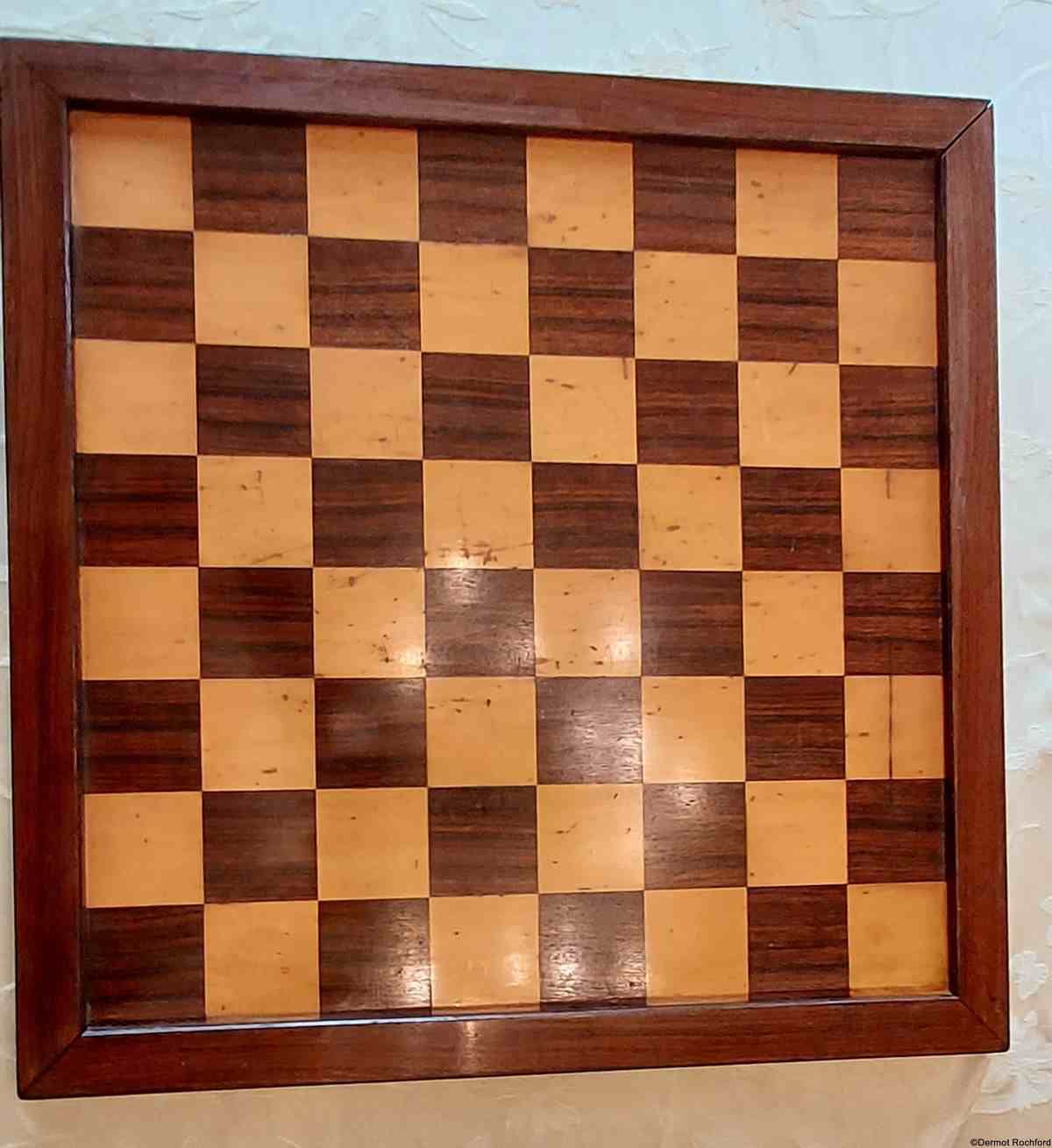 Antique Jaques Chessboard