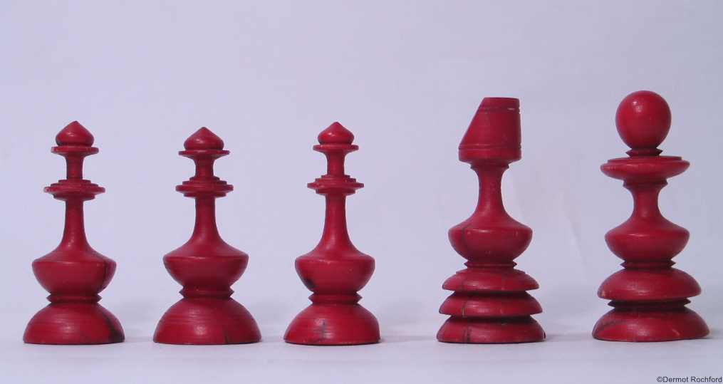 Early Antique Chess Pieces