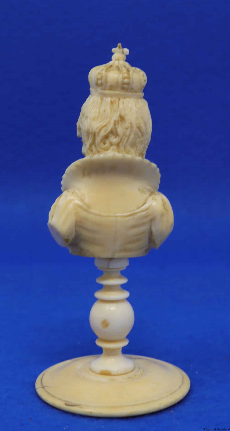 Antique french Chess Set Pieces