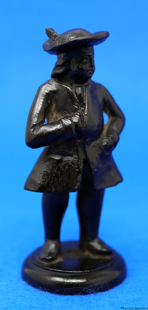 Antique German Chess Set Piece