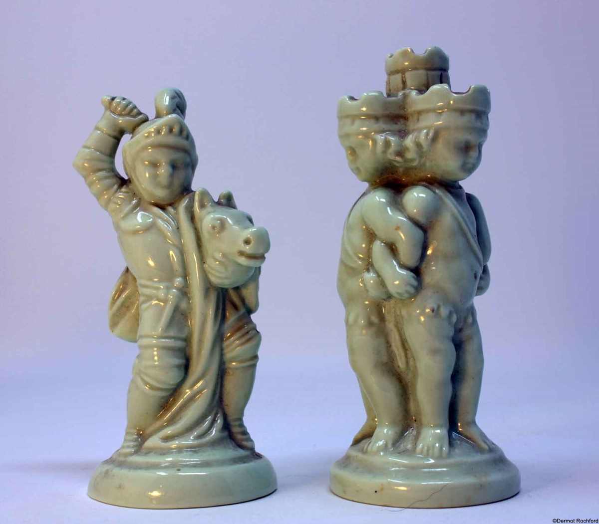 Antique Minton Chess Set Pieces