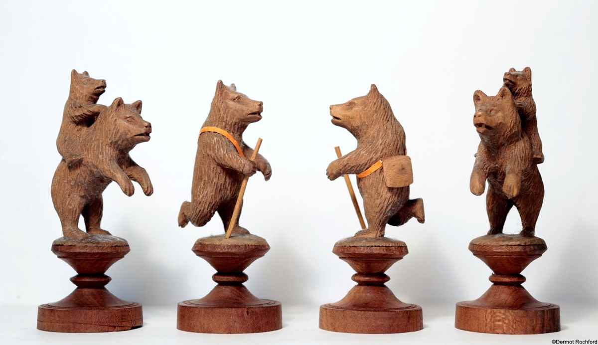 Swiss Bear Chess Set
