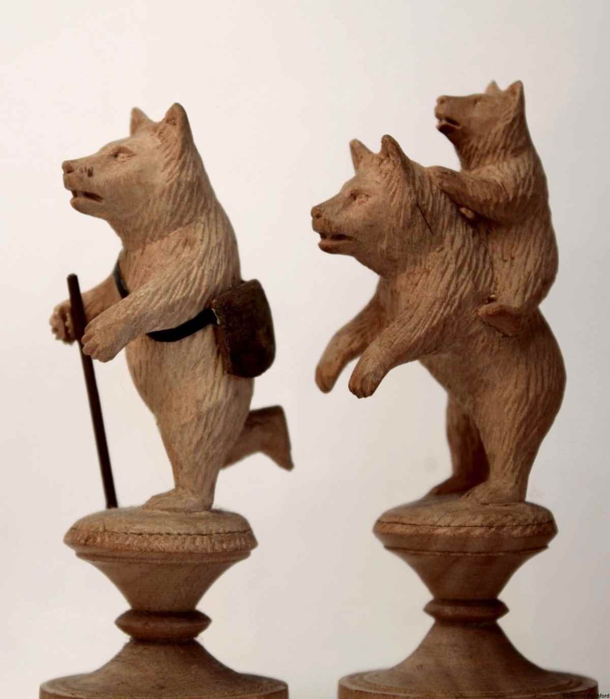 Swiss Bear Chess Set