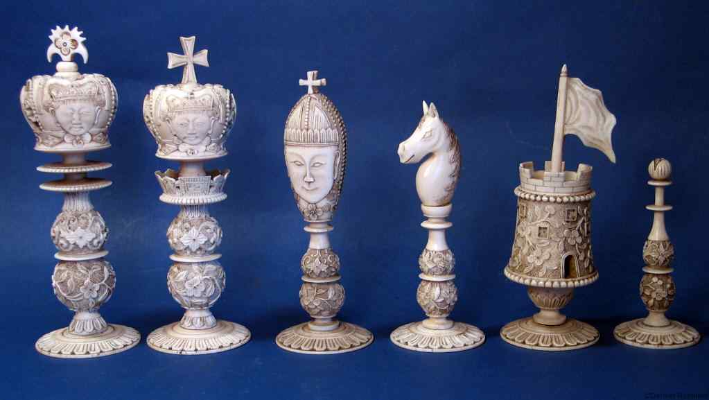 Antique Chess Set