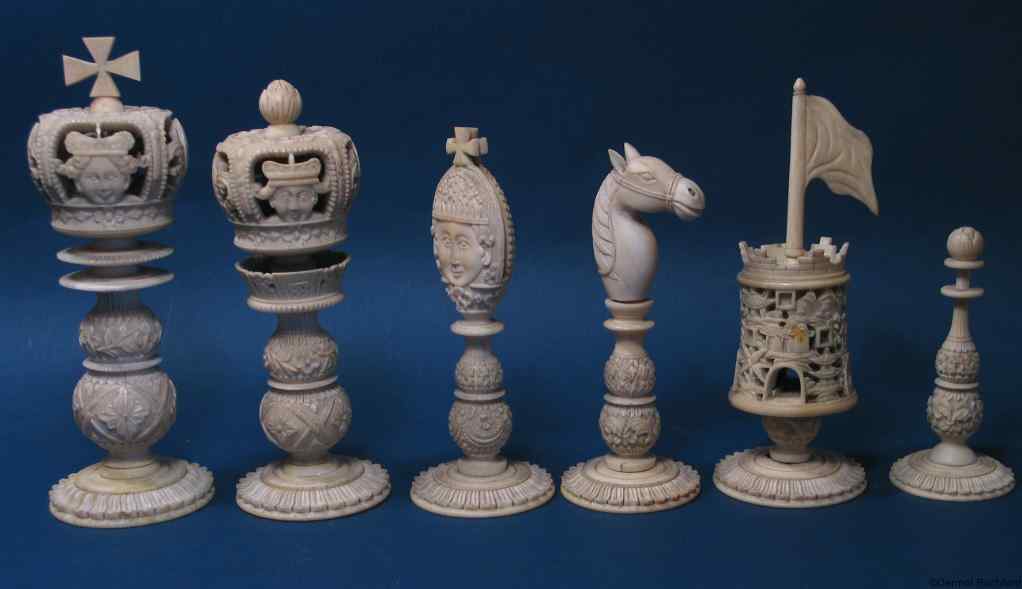 Antique Chess Set