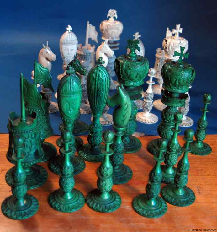 Antique Chess Set