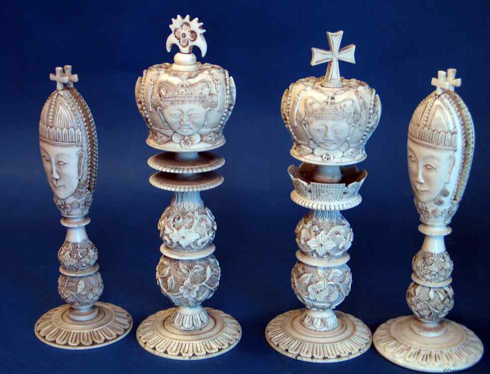 Antique Chess Set