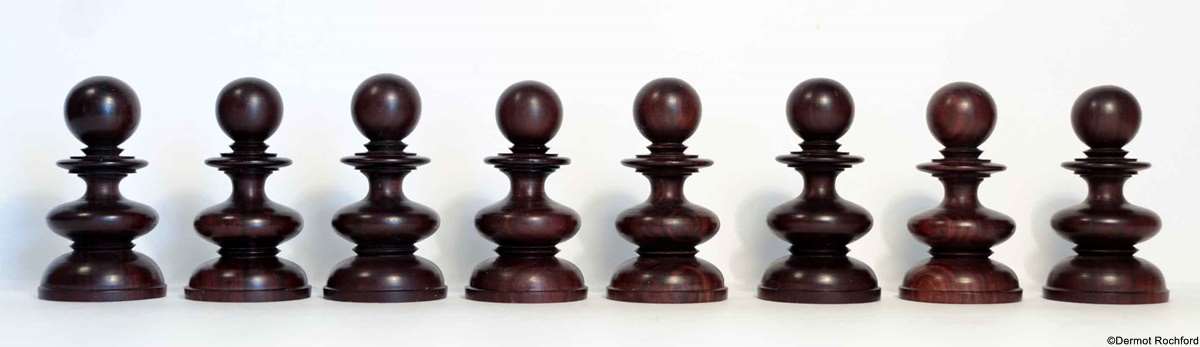 Antique Calvert Chess Set