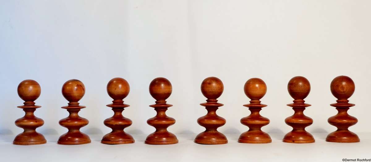 Antique Lund Chess Set