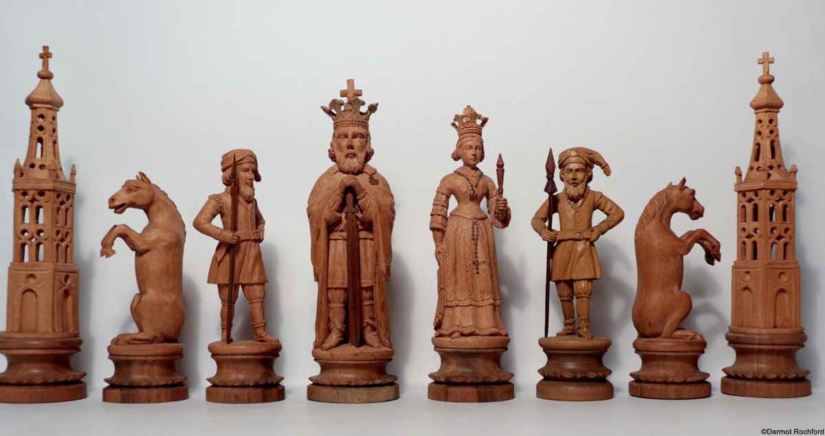 Antique Chess Set