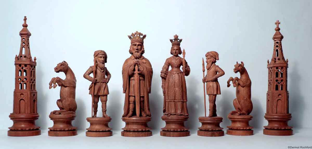 Antique Chess Set