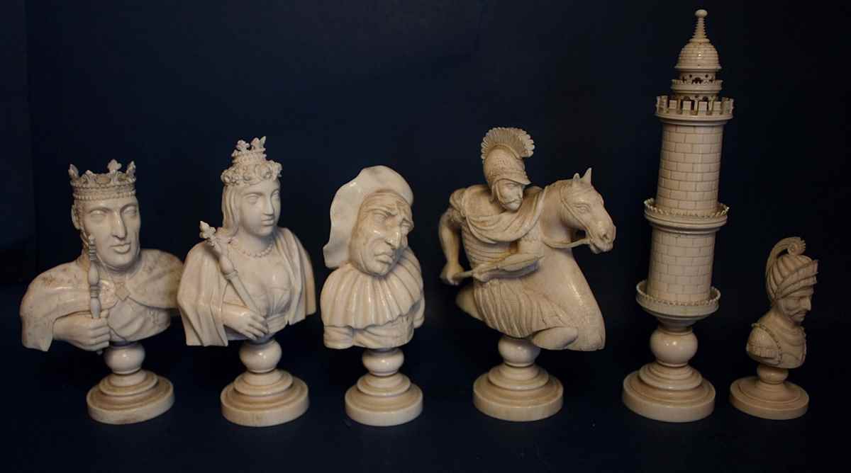 Antique Chess Set