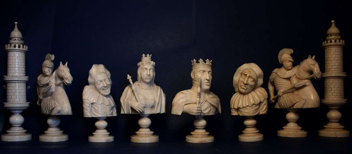 Antique Chess Set