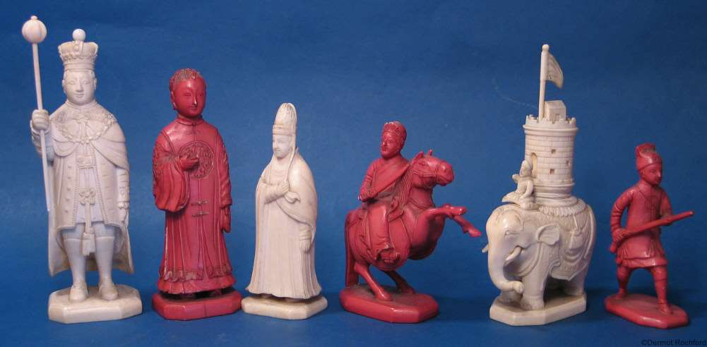 Antique Chess Set