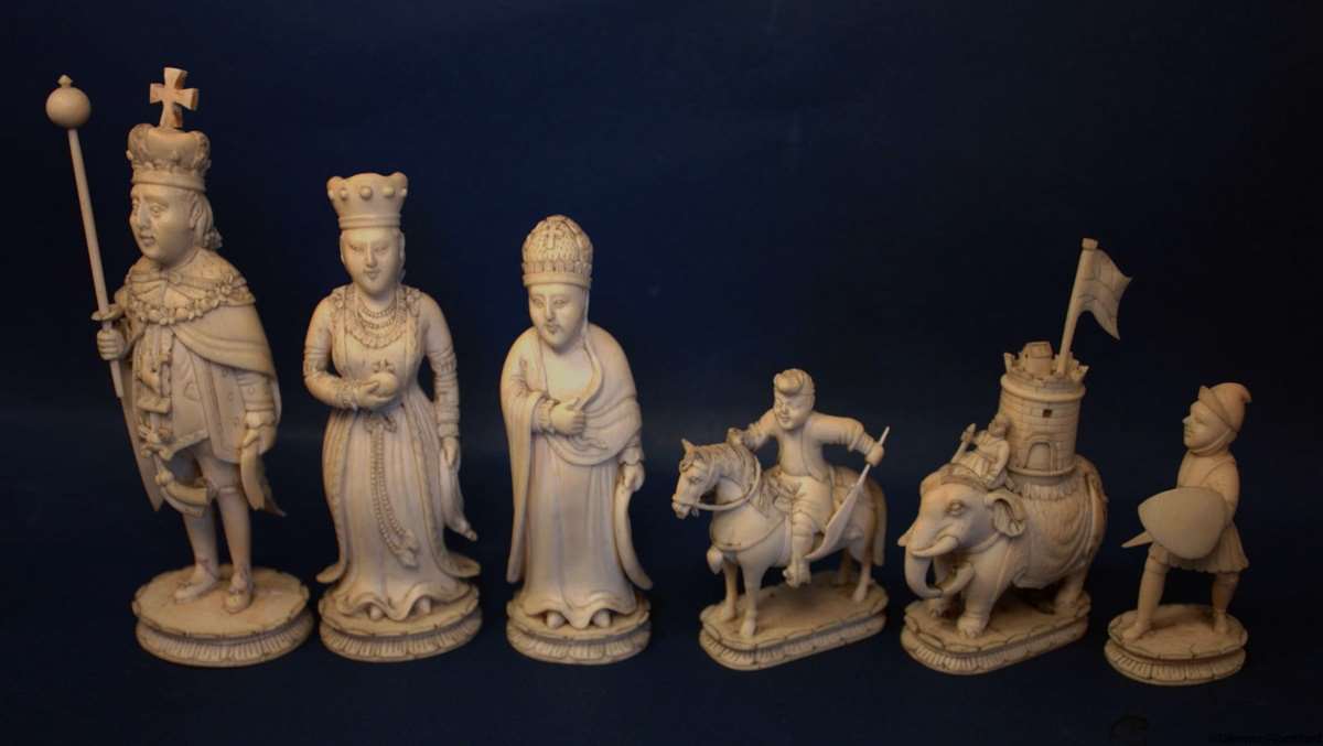 Antique Chess Set