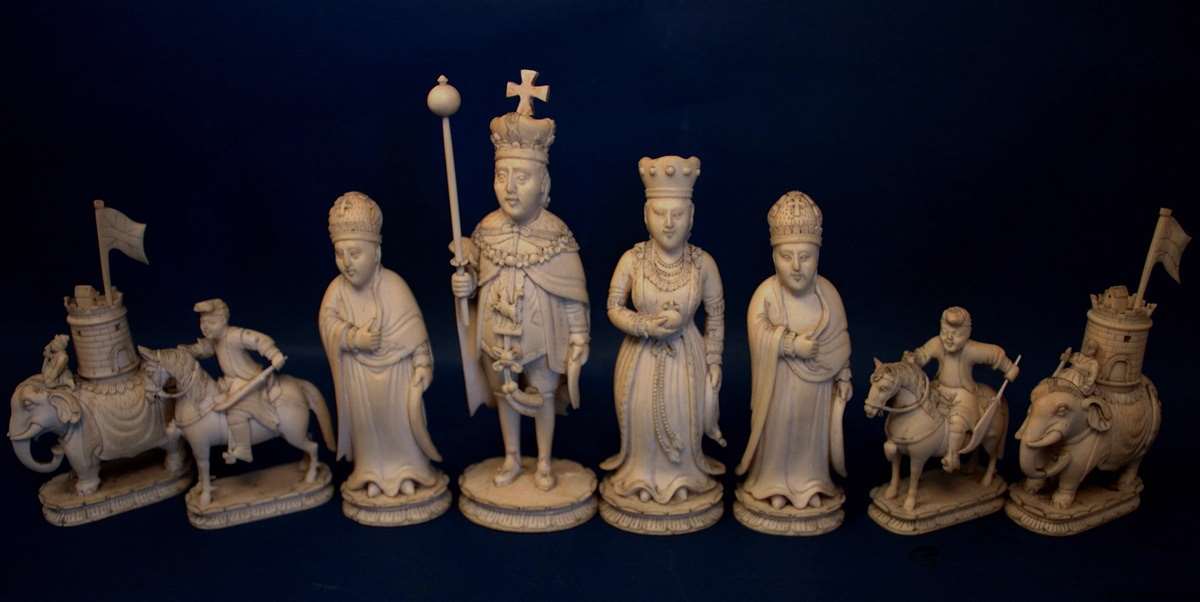 Antique Chess Set