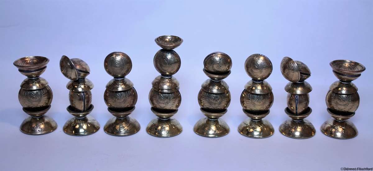 Antique Russian Chess Set