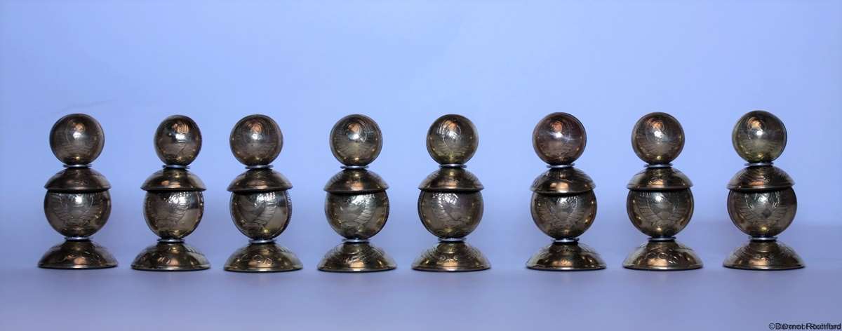 Antique Russian Chess Set