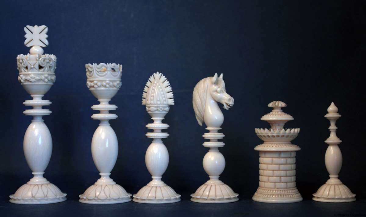 Antique Chess Set