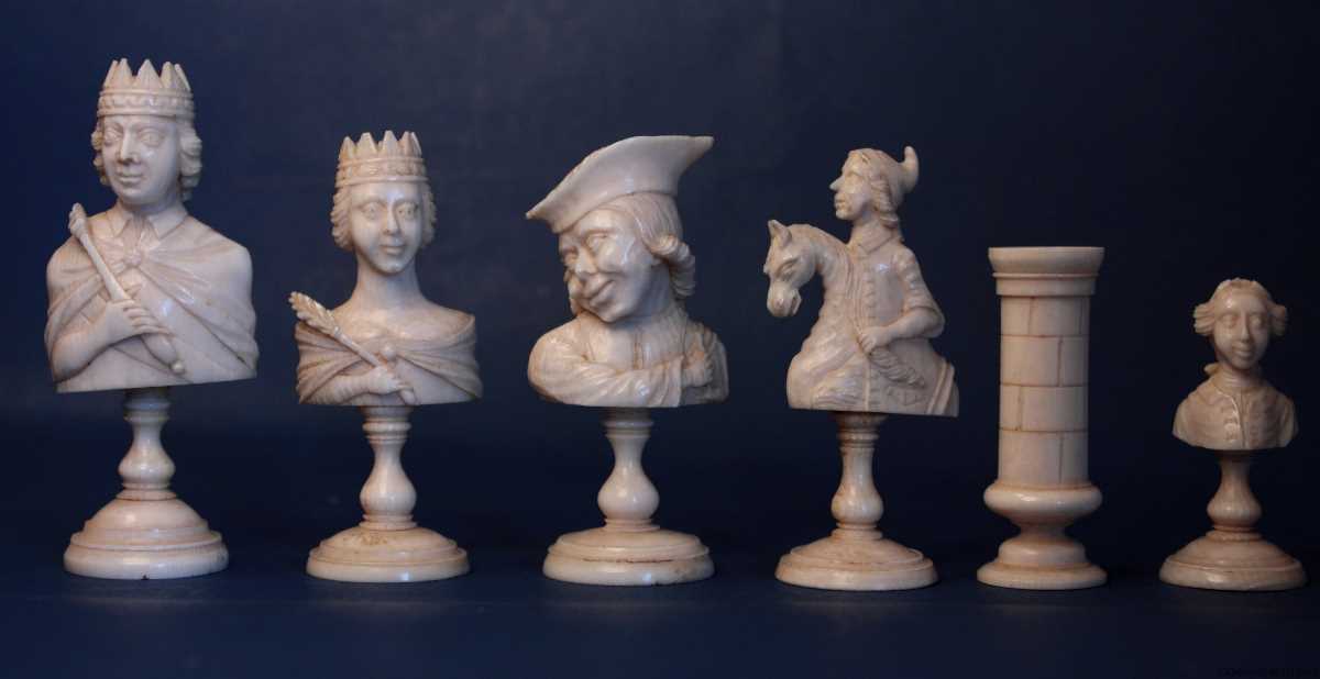 Antique Chess Set