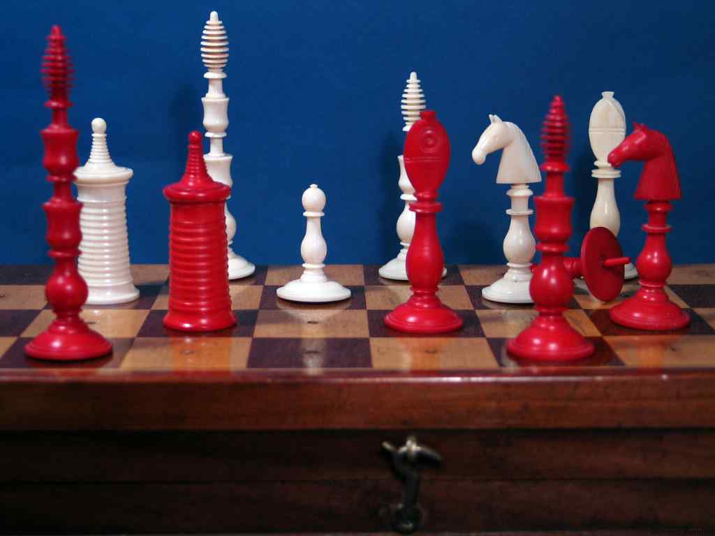 Antique Chess Set