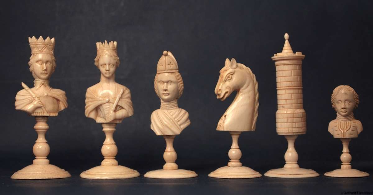 Antique Chess Set