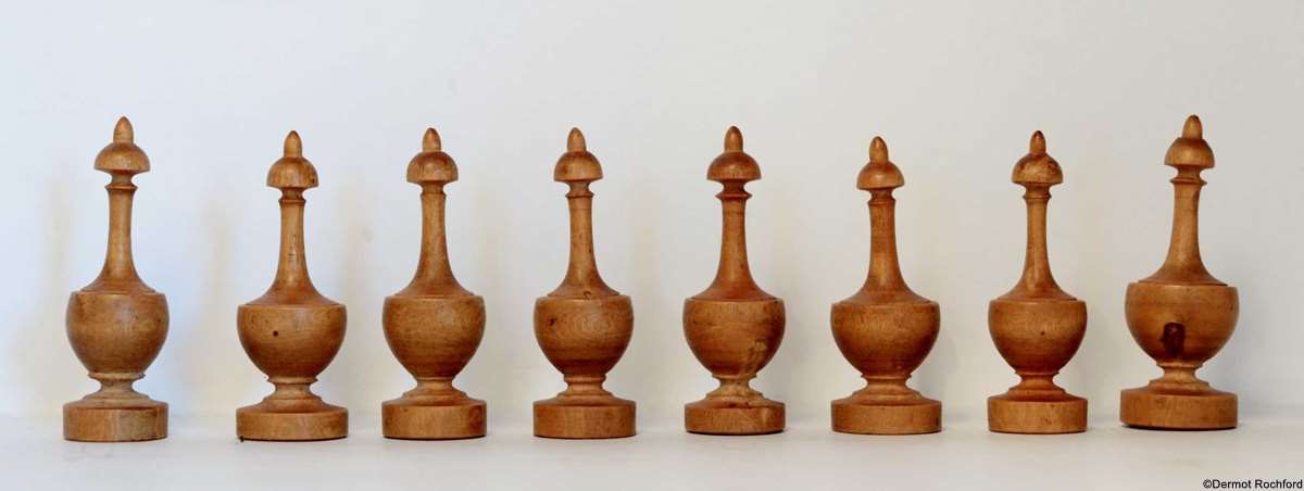 Antique French Directoire Chess Set