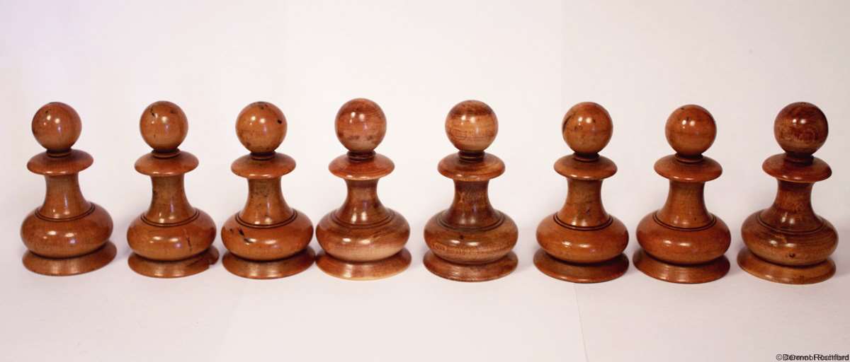 Antique Dublin Chess Set