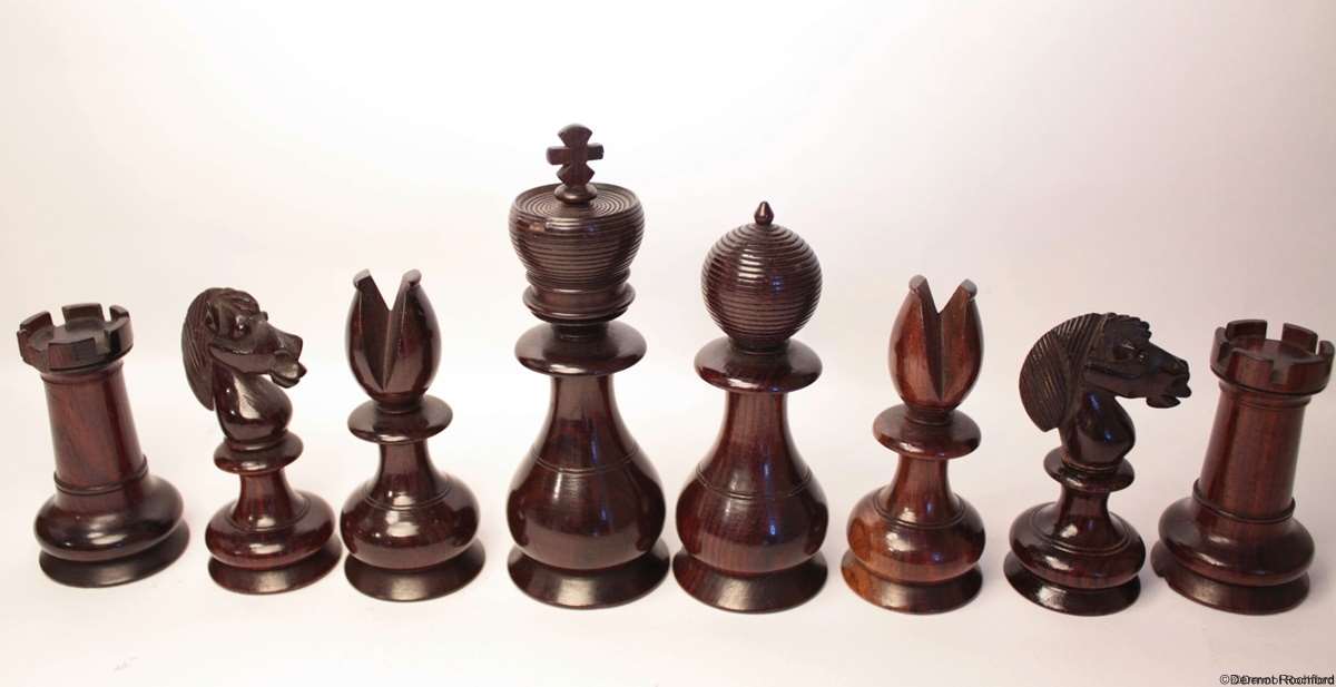 Antique Dublin Chess Set