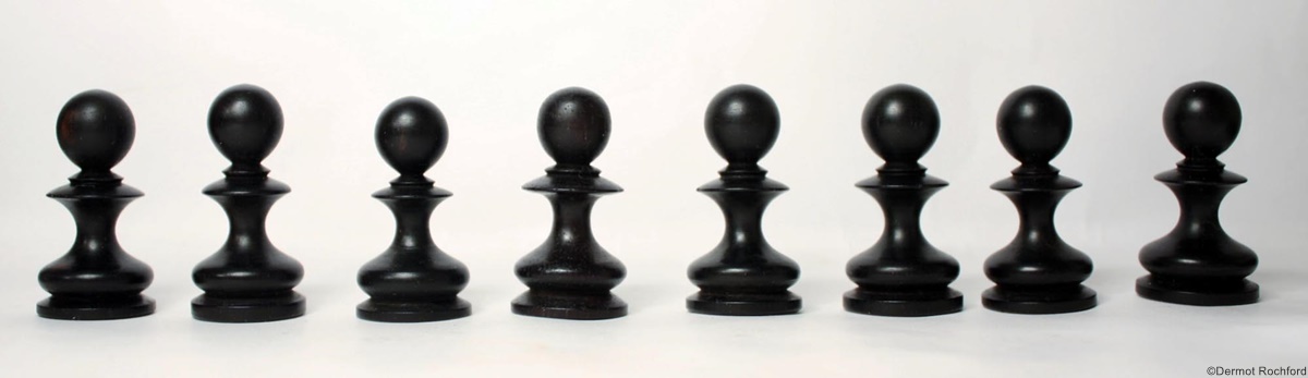 Antique Dublin Chess Set