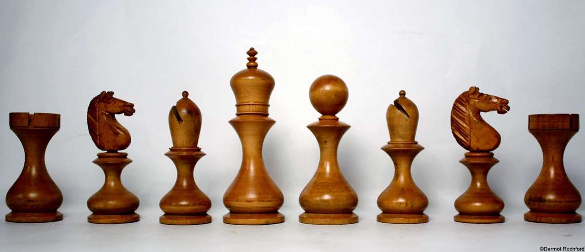 Antique Dublin Chess Set