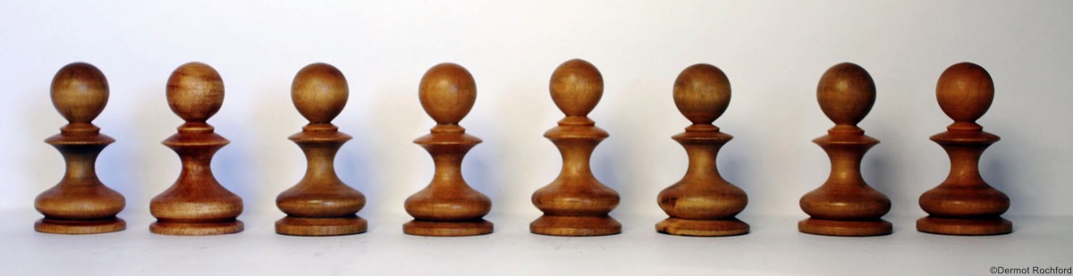 Antique Dublin Chess Set