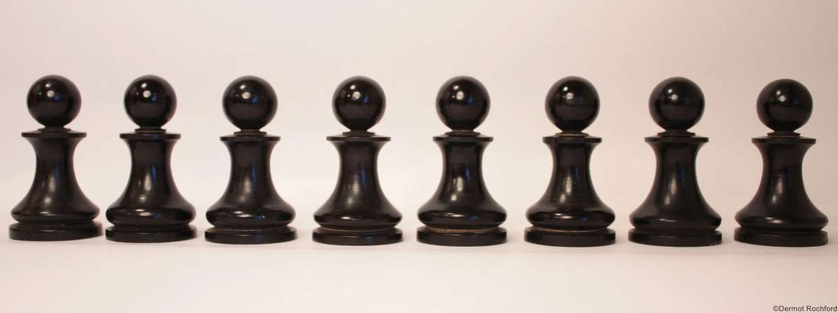 Antique Dublin Chess Set