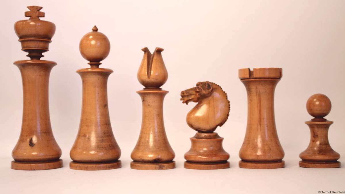 Antique Dublin Chess Set