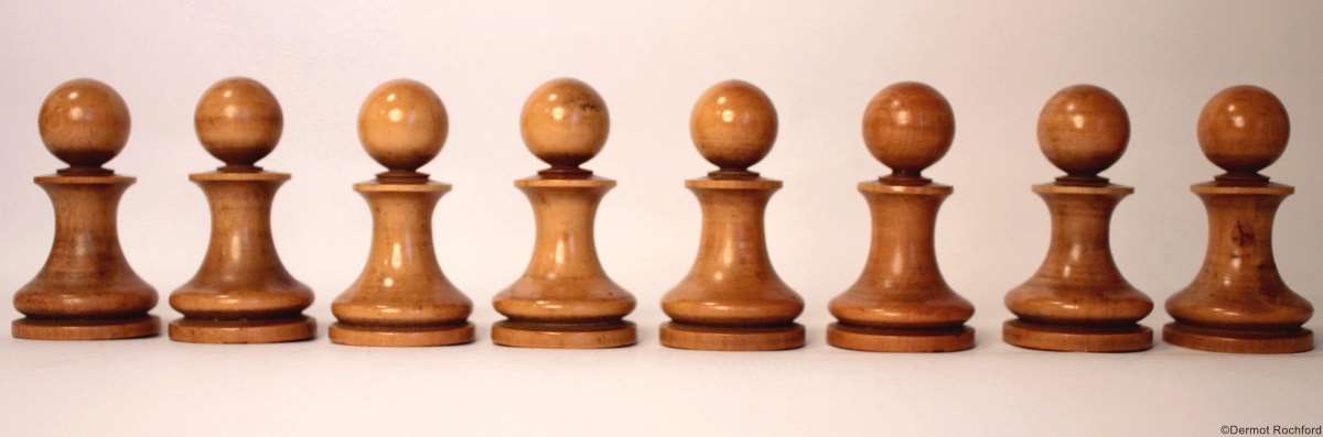 Antique Dublin Chess Set