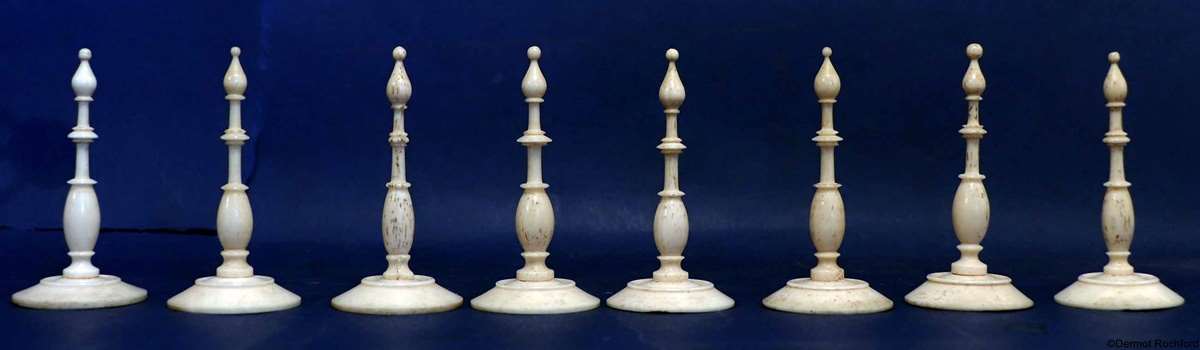 Antique Dutch Chess Set